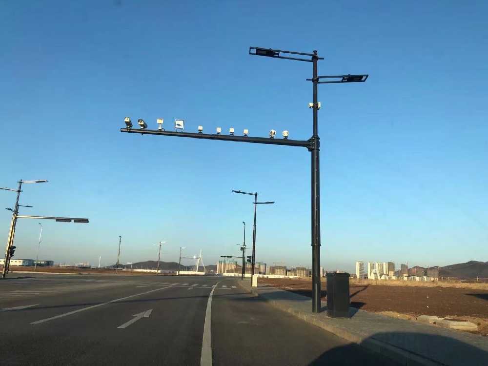 沙河市黑龙江佳木斯综合路灯杆项目
