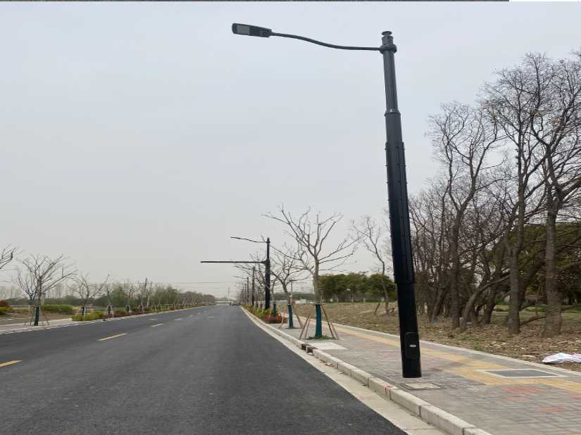 沙河市上海综合杆 太阳能路灯工程